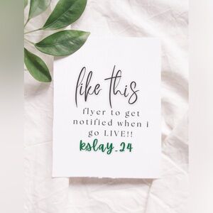 kslay is liVE ♥️♥️ new flyer